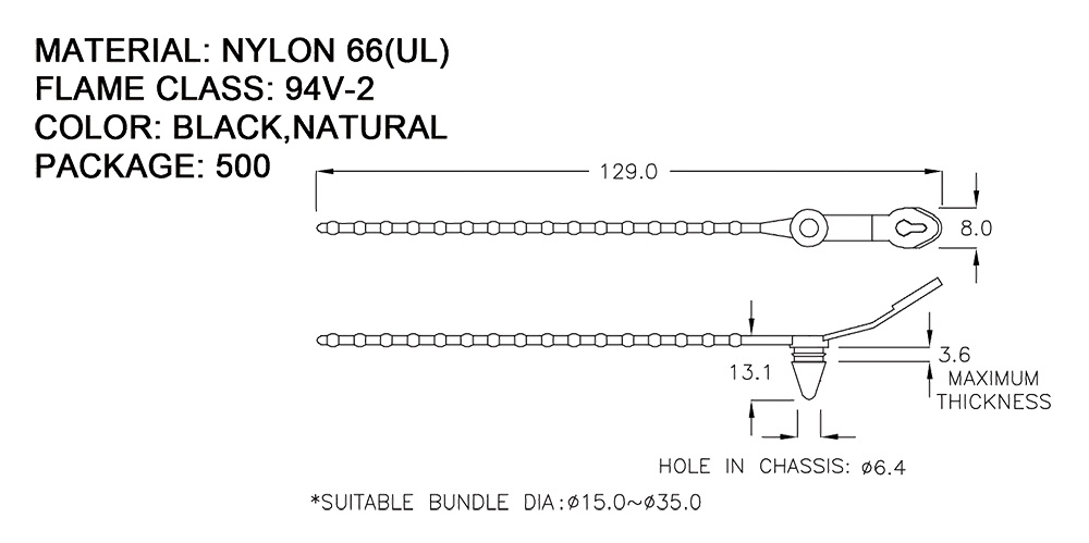 Wire Ties BST-3